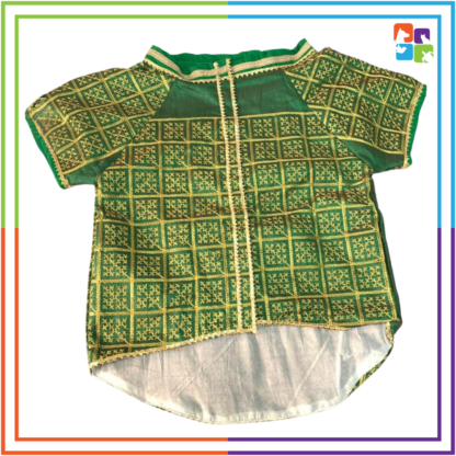 Green Traditional Kurta - Image 3