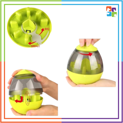 Interactive Food Dispenser Tumble Toy - Image 2