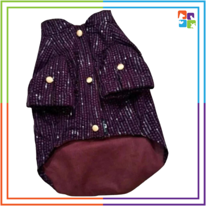 Purple Laced Kurta