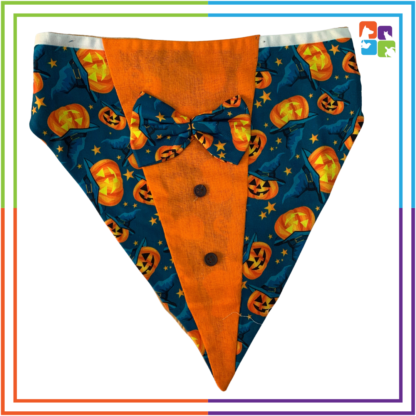 Halloween Jack-o-Lantern Bandana