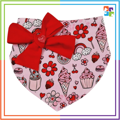 Valentine's Doodle Bandana