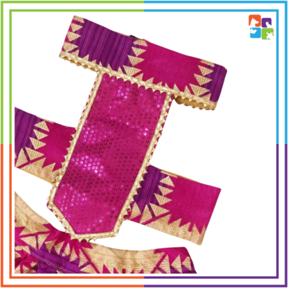 Square Blocked Lehenga-Choli - Image 2