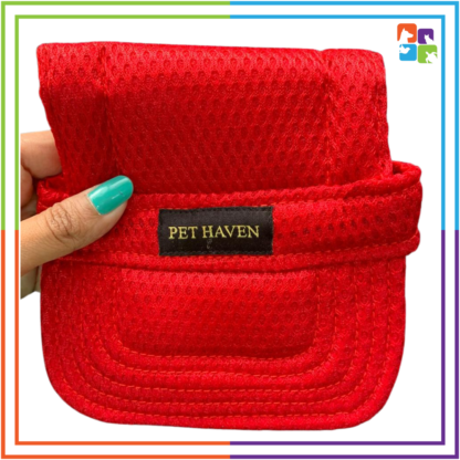 Red Pet Cap - Stretchable