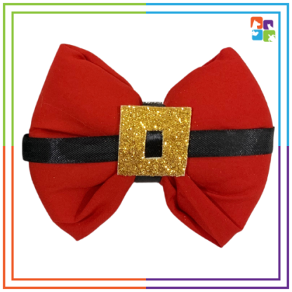 Santa's Belt Bow