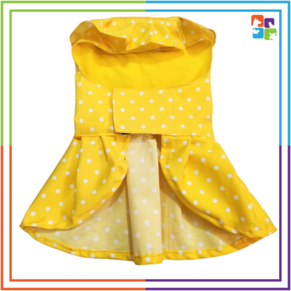 Yellow Polka Dot Dress - Image 2