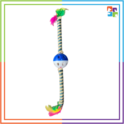 Cat Stick Toy with Ball