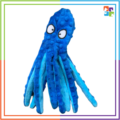 Blue Crinkly Octopus