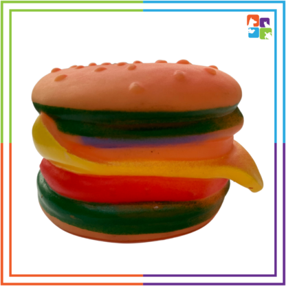 Squeaky Cheeseburger Toy