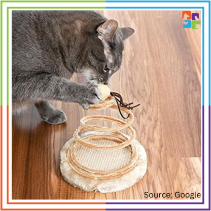 Spring-Plush Toy for Cats - Image 3