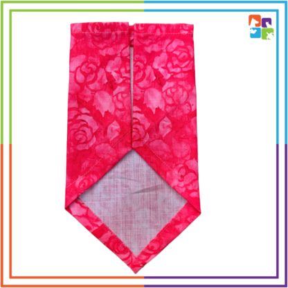 Pink Roses Bandana - Image 4