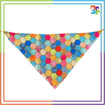 Multicolor Beehive Bandana
