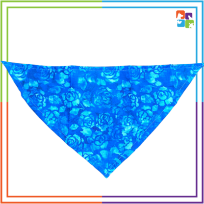 Blue Roses Bandana