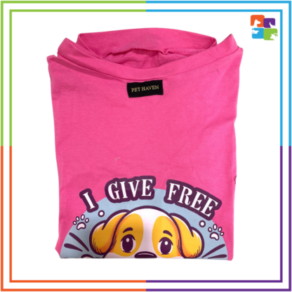Free Hugs Pink T-Shirt - Image 2