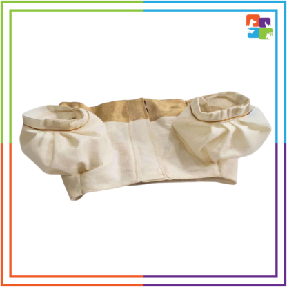 Kasavu Blouse & Pavada - Image 2