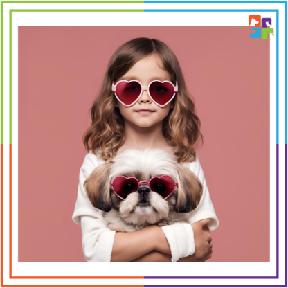 Pink Doll Sunglasses - Image 2