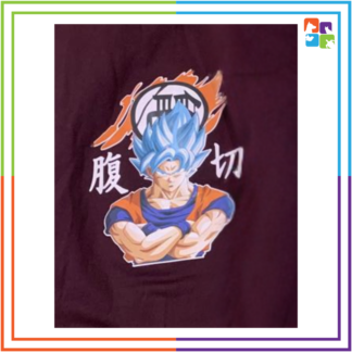 Goku Maroon Hoodie