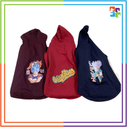 Goku Maroon Hoodie - Image 2