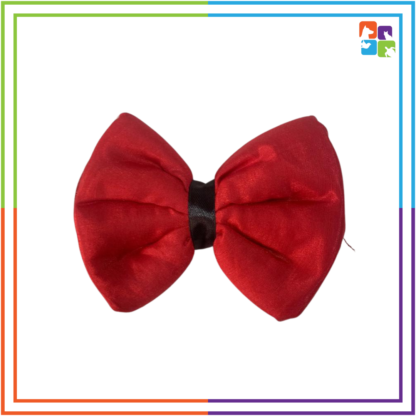 Red Santa Bow