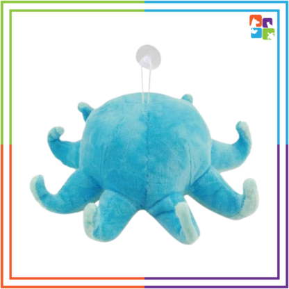 Blue Octopus Plush Toy - Image 3