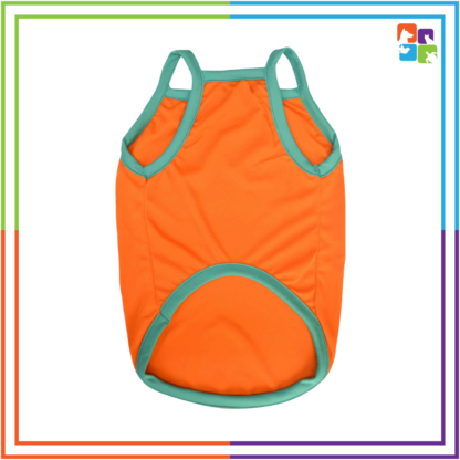 Orange 'Treats' Sleeveless Tee - Image 2