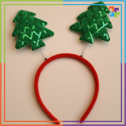 Green Stars Headband - Image 2