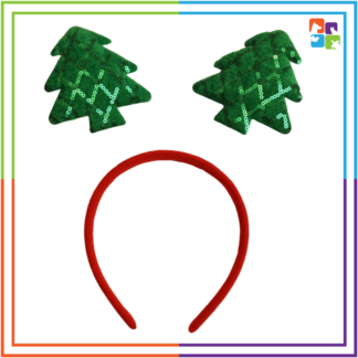 Green Stars Headband
