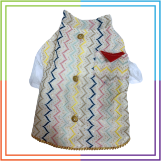 Wavy Embroidery Kurta