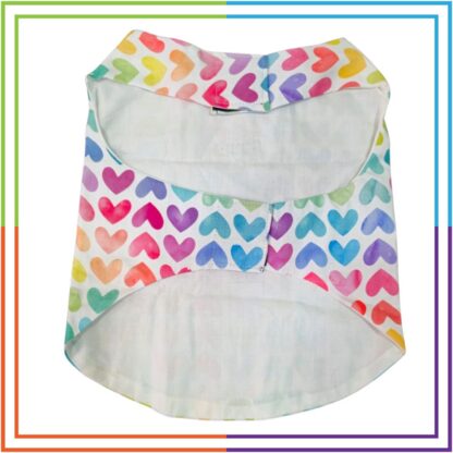 Rainbow Hearts T-shirt - Image 2
