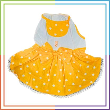 Yellow Star Dress & Sunglasses COMBO - Image 2