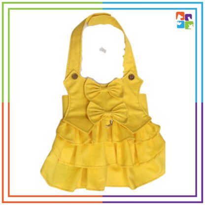 Yellow Off-Shoulder Dress - Image 2