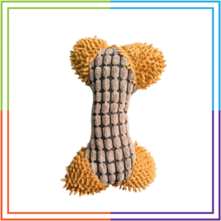 Brown Bone Plush Toy