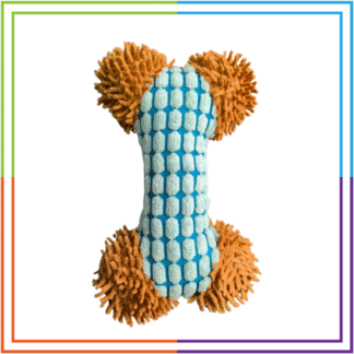 Blue Bone Plush Toy