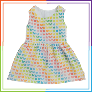 Rainbow Butterflies Dress
