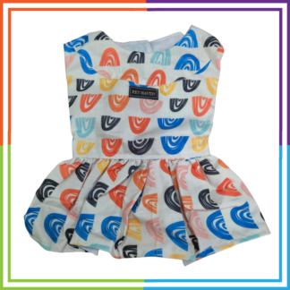 Multicolour Arcs Dress