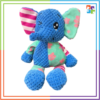 Blue Elephant Plush