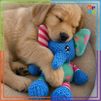 Blue Elephant Plush